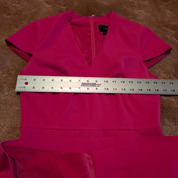 J. Crew Pink Midi Dress - Size 4 - Picture 3 of 7